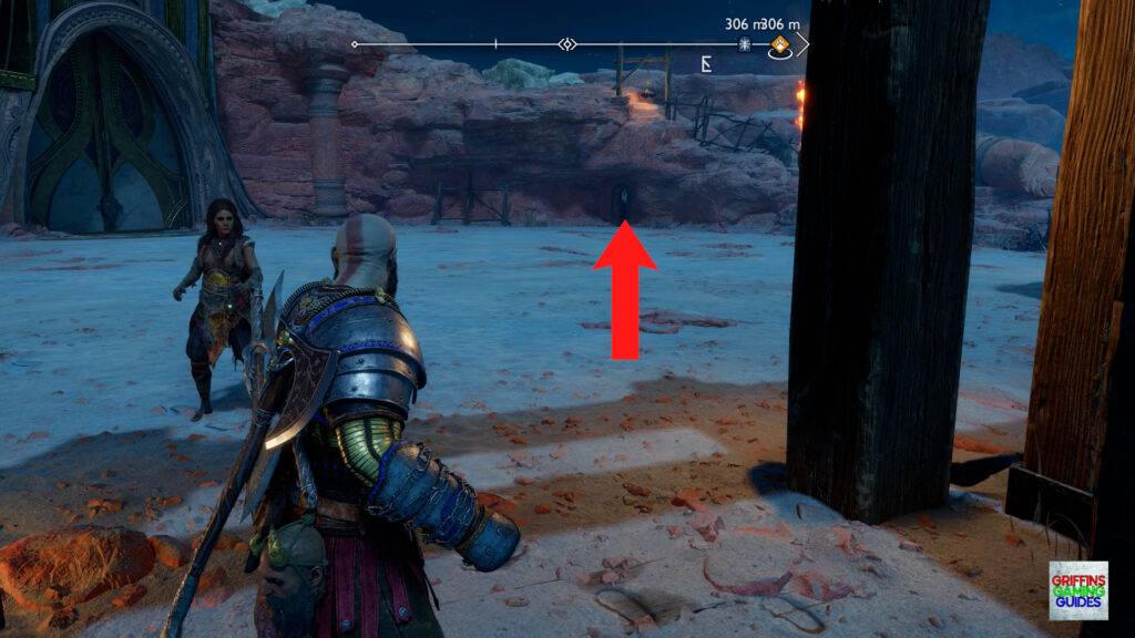 God Of War Ragnarök Artefact 21 Squeeze Through Gap