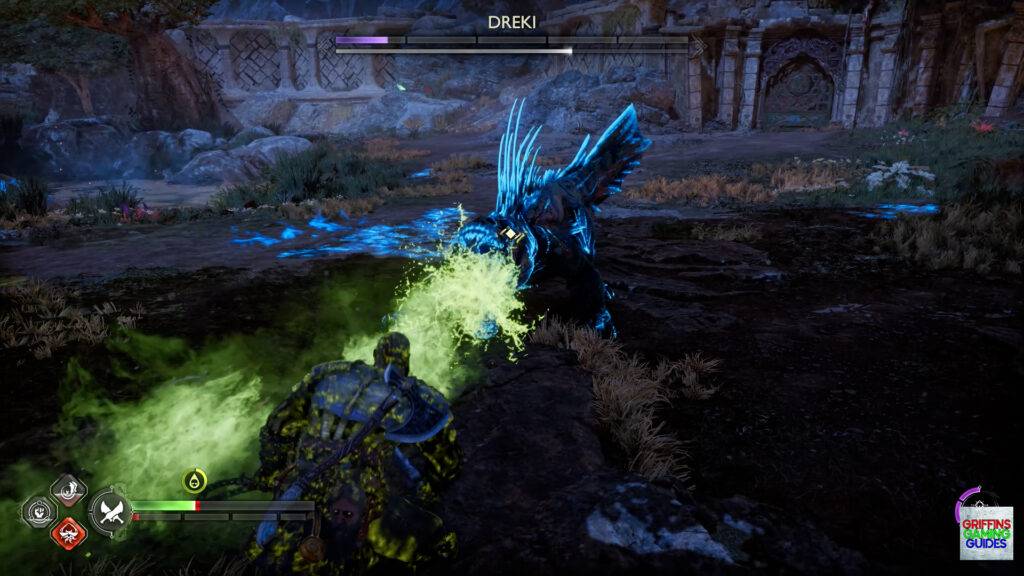 God Of War Ragnarök Artefact Set 3 Fight Dreki