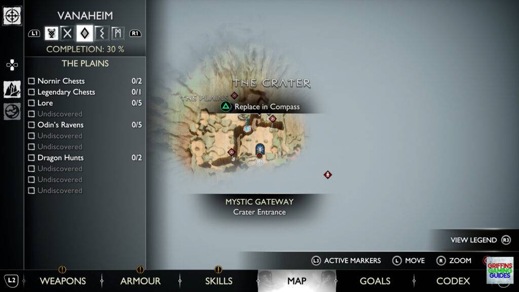 God Of War Ragnarök Full Belly Nornir Chest 29 Map