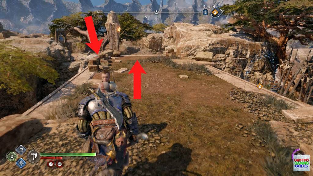 God Of War Ragnarök Full Belly Nornir Chest 29 Sprint Back to Ledge