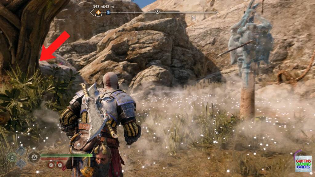 God Of War Ragnarök Full Belly Nornir Chest 30 N Rune Look Behind Tree