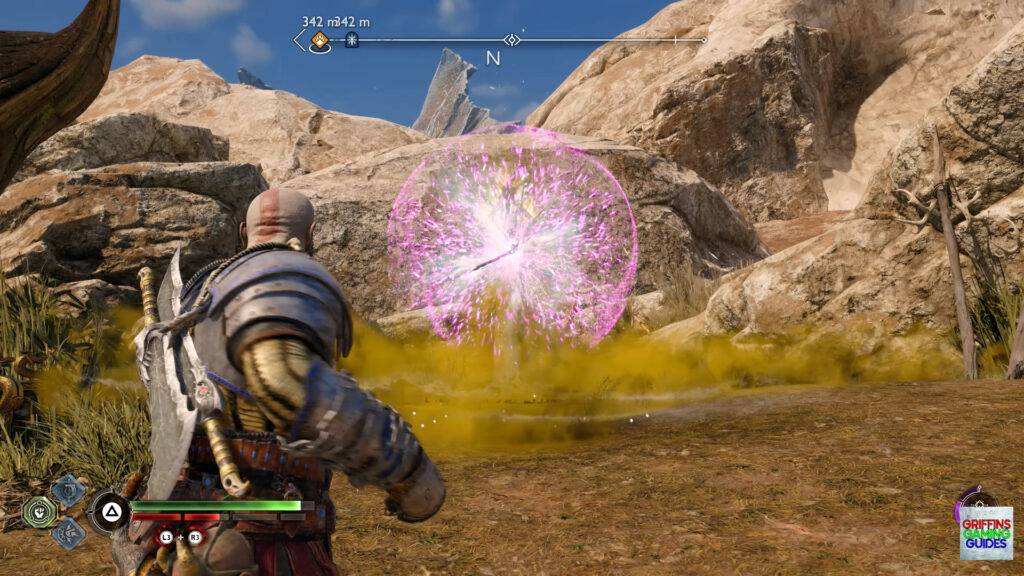 God Of War Ragnarök Full Belly Nornir Chest 30 N Rune Place a Sigil and Freeze Brazier