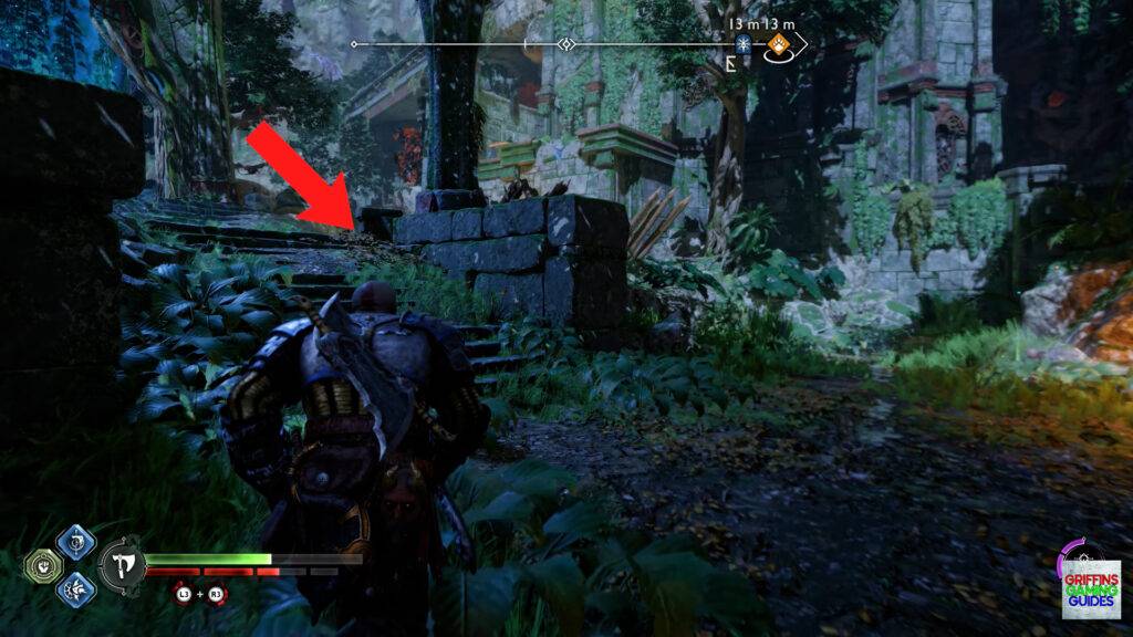 God Of War Ragnarök Full Belly Nornir Chest 31 B Rune Stand Here