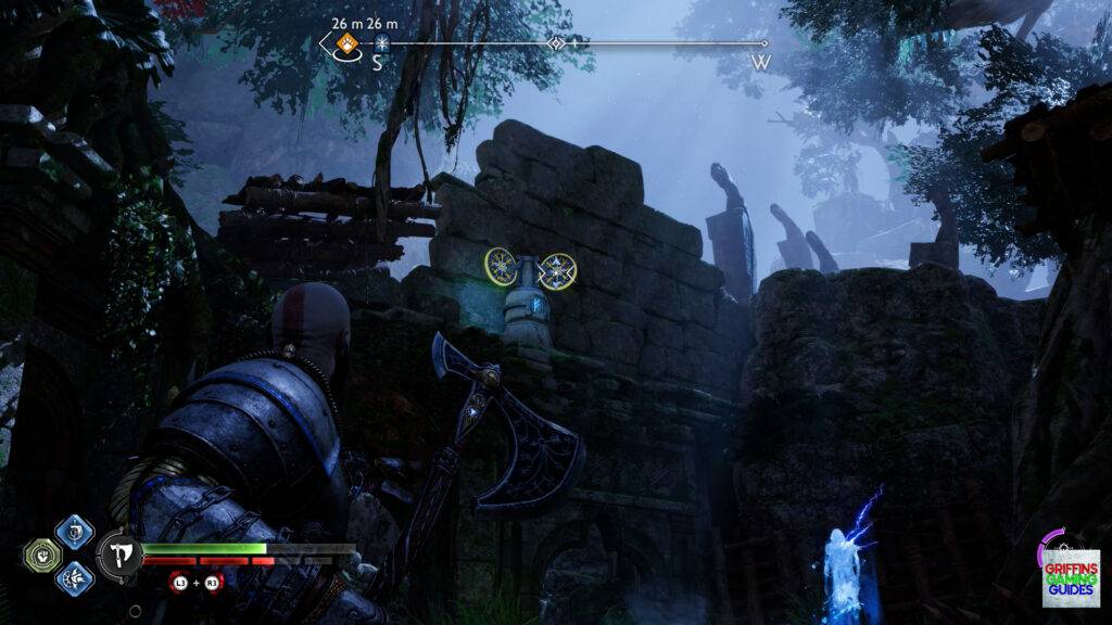 God Of War Ragnarök Full Belly Nornir Chest 31 E Rune Pedestal