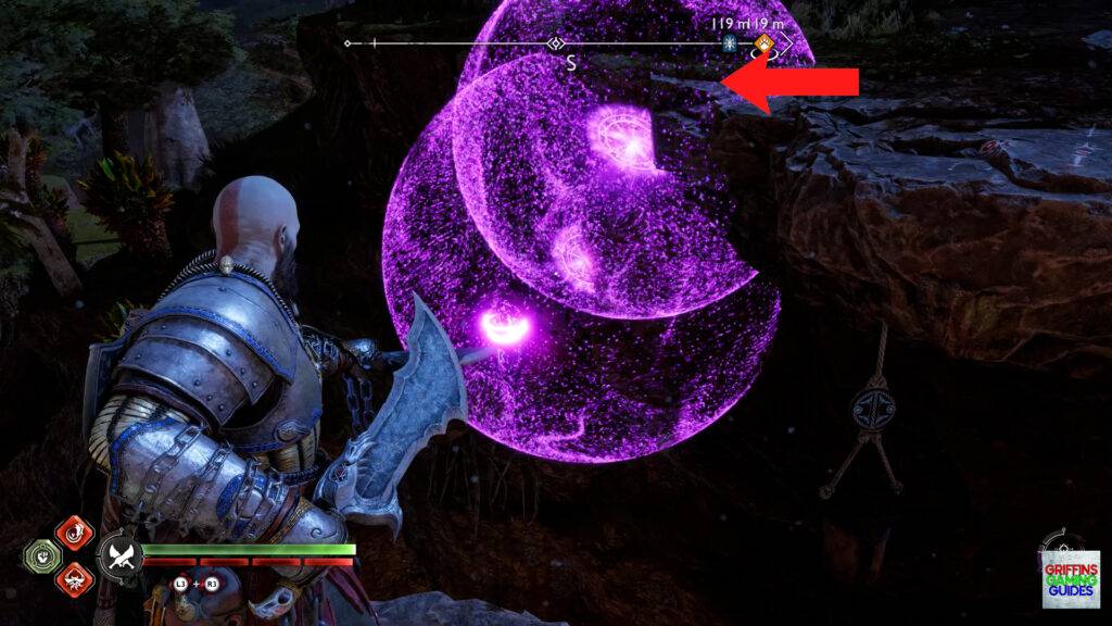 God Of War Ragnarok Full Belly Nornir Chest 32 Stand Here