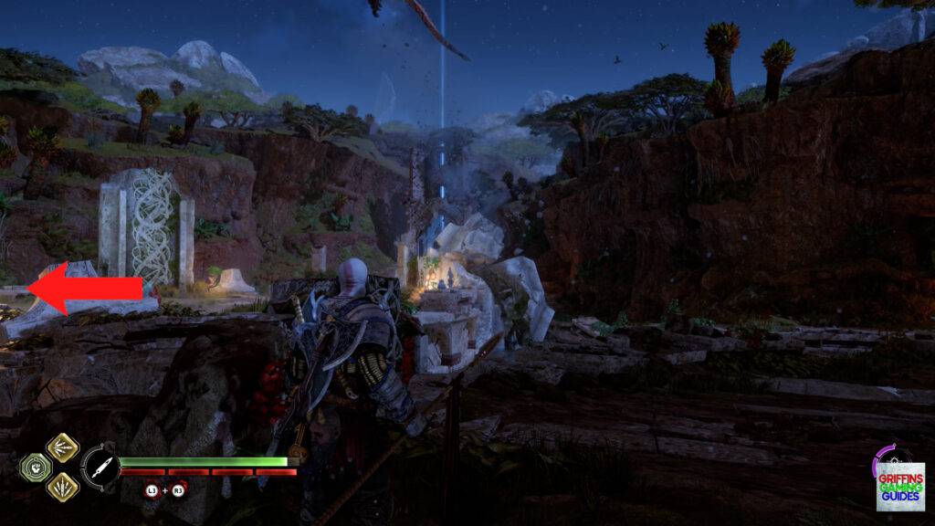 God Of War Ragnarok Full Belly Nornir Chest 33 Remove Pillar and Go Left