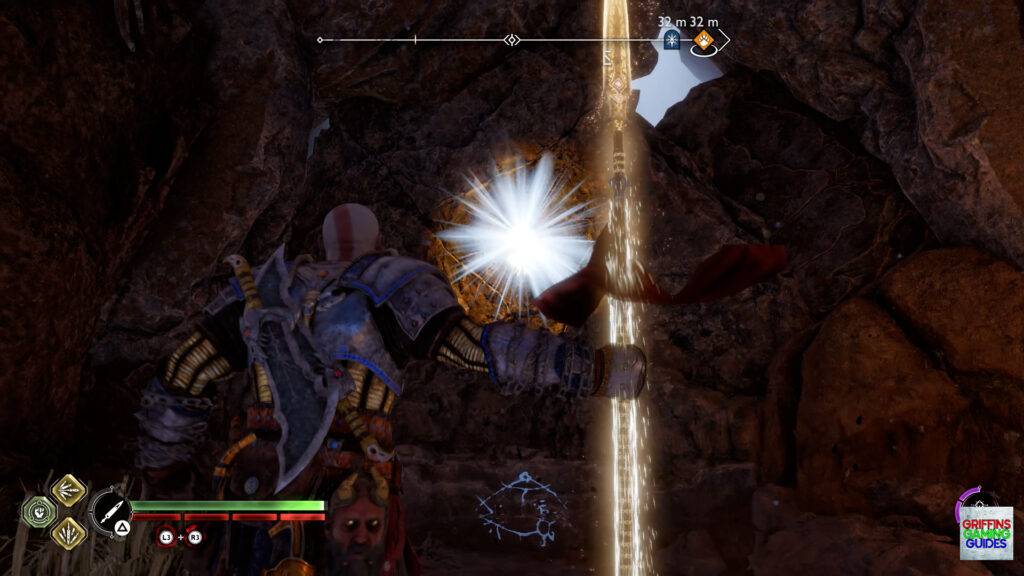 God Of War Ragnarok Full Belly Nornir Chest 33 Remove Section of Wall