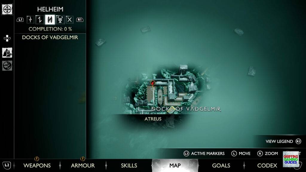 God Of War Ragnarok Legendary Chest 48 Map