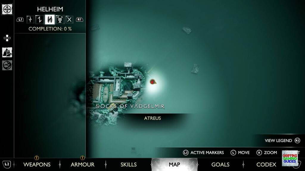 God Of War Ragnarok Legendary Chest 49 Map