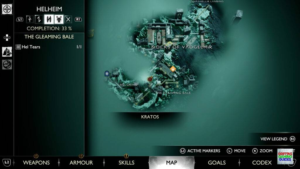 God Of War Ragnarok Legendary Chest 50 Map