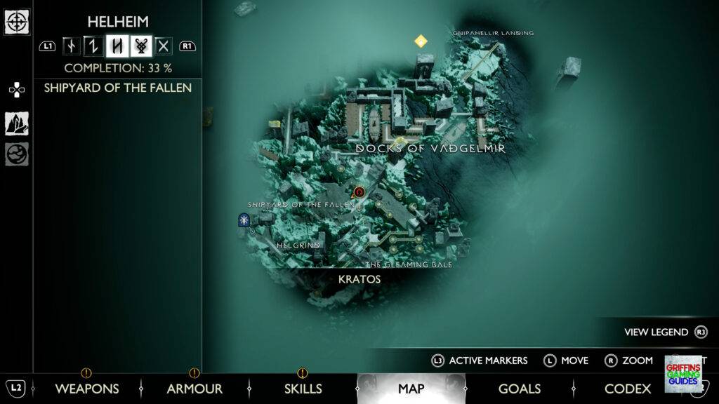 God Of War Ragnarok Legendary Chest 51 Map