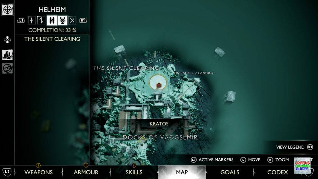 God Of War Ragnarok Legendary Chest 52 Map