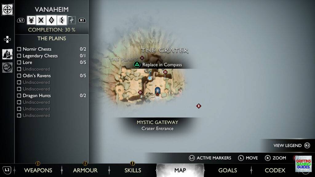 God Of War Ragnarök Legendary Chest 56 Map