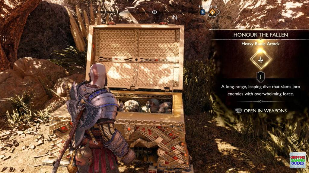 God Of War Ragnarök Legendary Chest 56 Reward