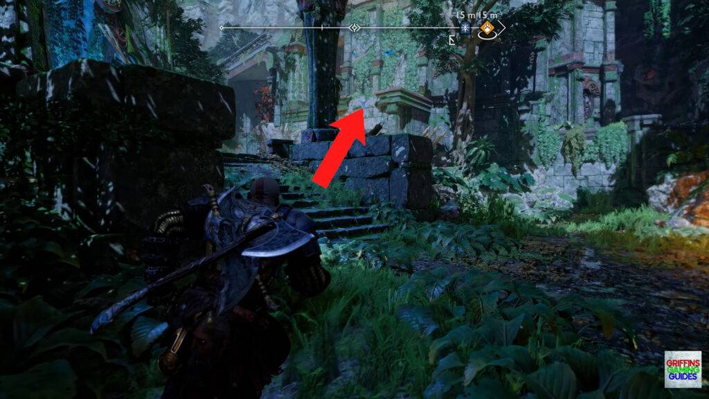 God Of War Ragnarök Legendary Chest 57 Mantle Up to Ledge