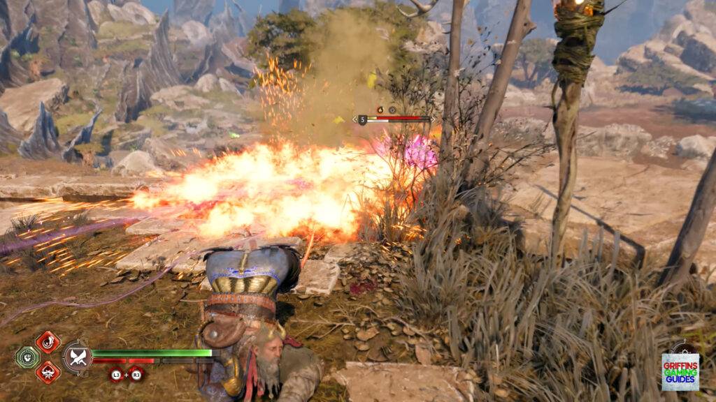 God Of War Ragnarök Lindwyrm 5 Clear Enemies