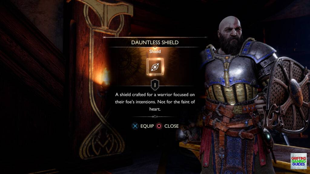 God Of War Ragnarok Phalanx Dauntless Shield Crafted.