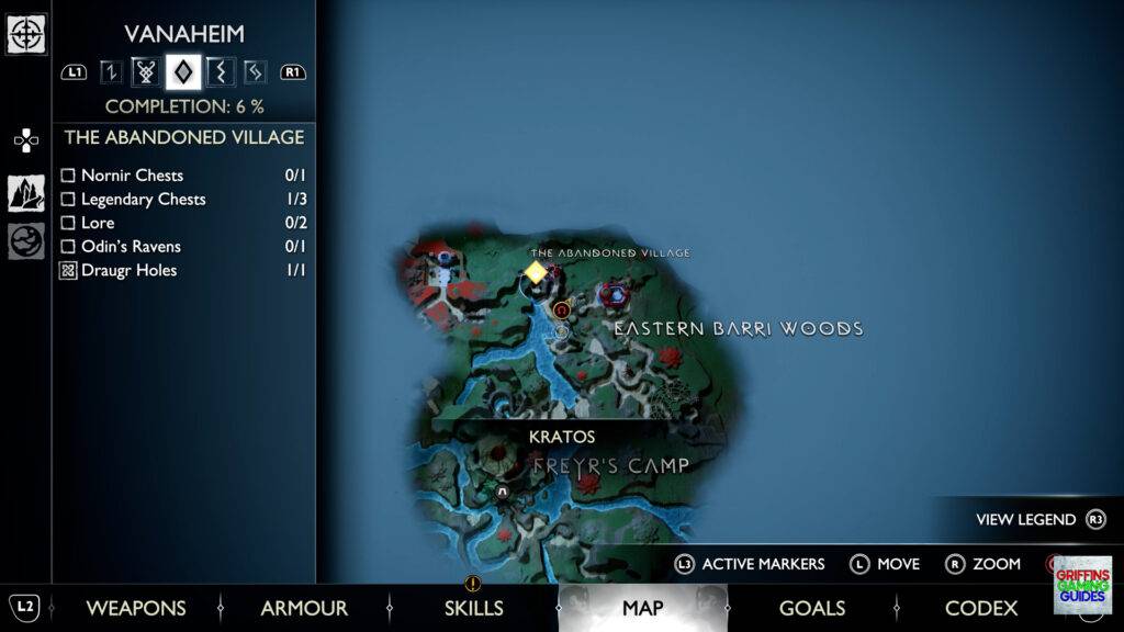 God Of War Ragnarok Phalanx Shatter Star Shield Map.