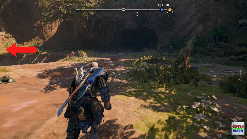 God Of War Ragnarok Pure Of Hart Autumn Stag Cross Chasm and Head Left