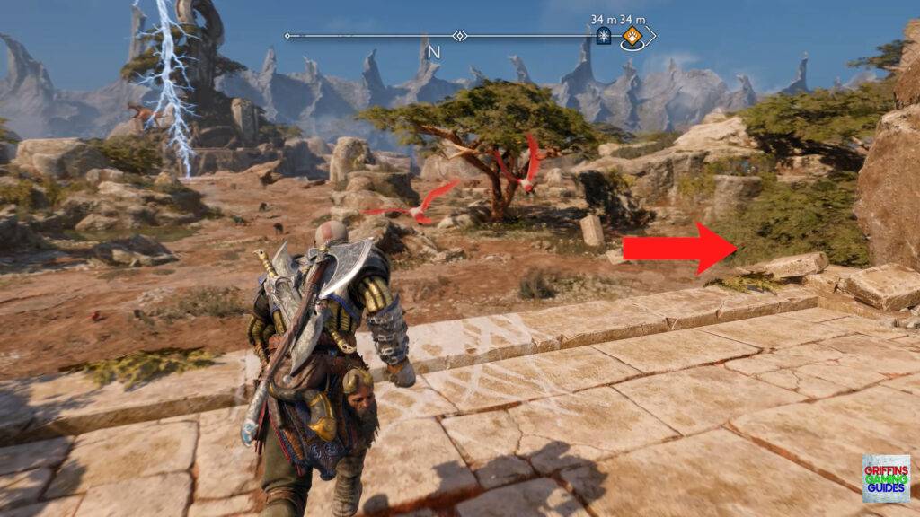 God Of War Ragnarok Pure Of Hart Autumn Stag Head Right