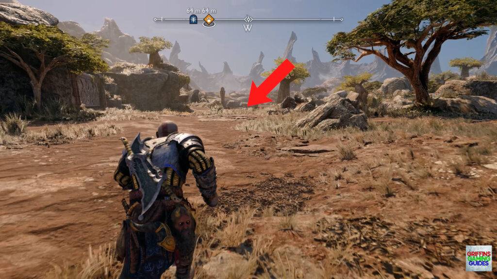 God Of War Ragnarok Pure Of Hart Winter Stag Cross Plains and Drop Down