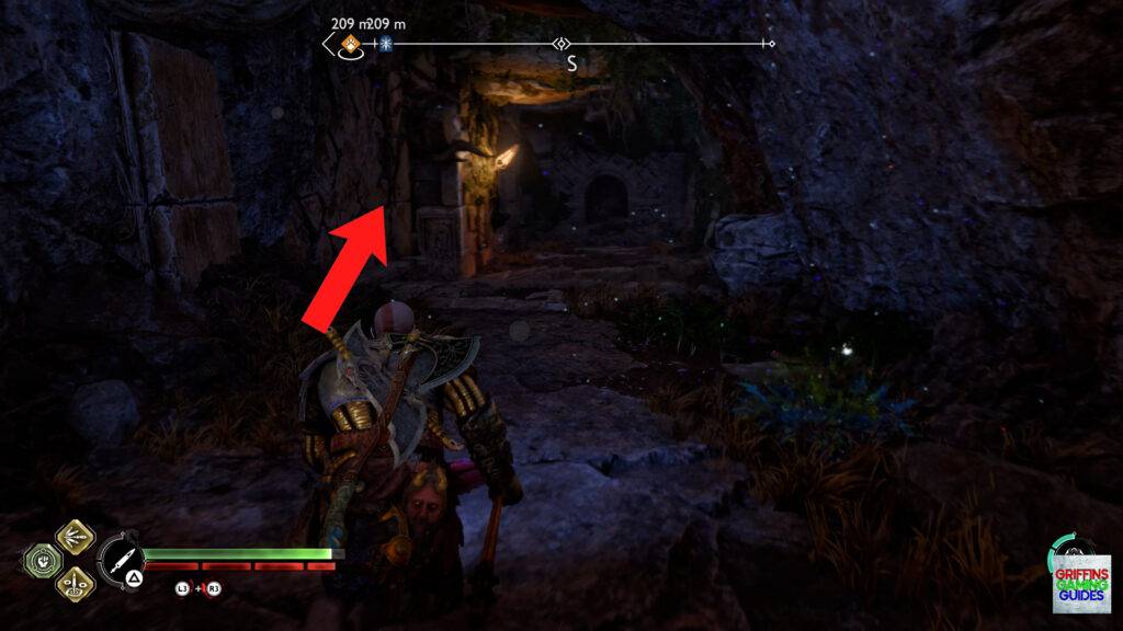 God Of War Ragnarök Return Of The River Favour Climb Across Wall