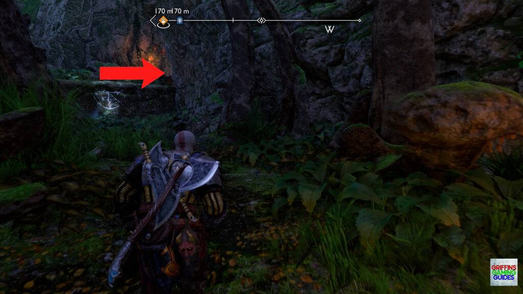 God Of War Ragnarök Return Of The River Favour Mantle Up and Head Right