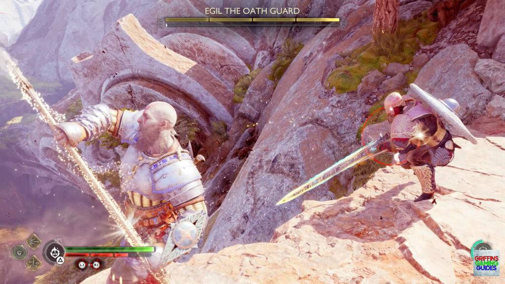 God Of War Ragnarök Spirit Mementos Artefact 1 Fight Egil the Oath Guard