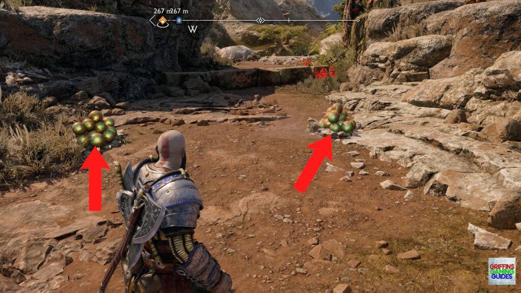 God Of War Ragnarök Spirit Mementos Artefact 2 Clear Poison Pods