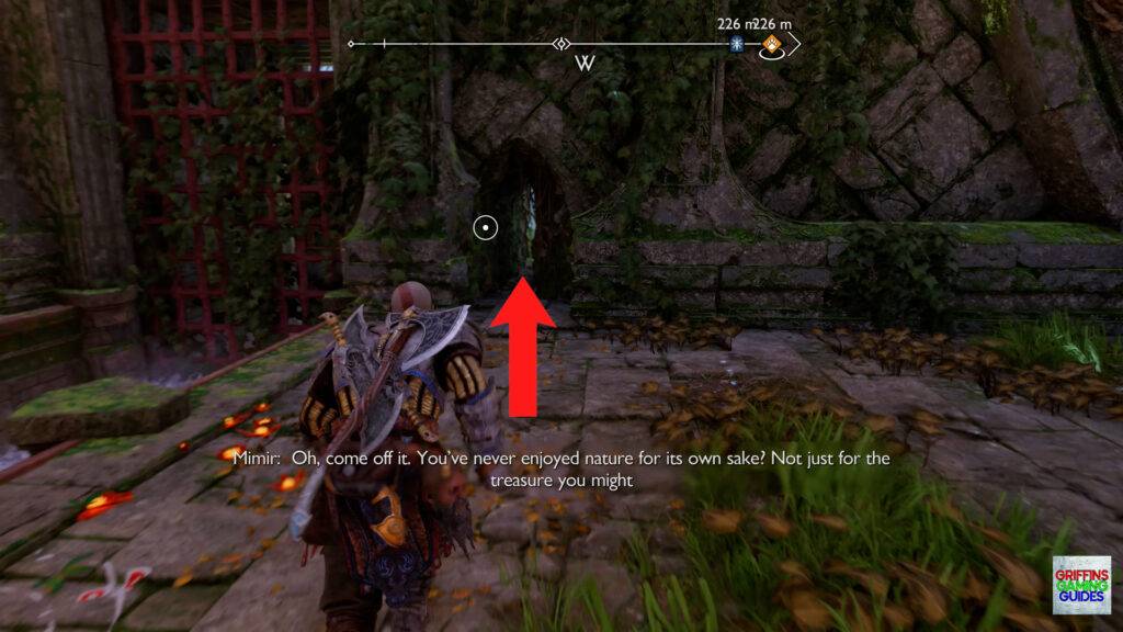 God Of War Ragnarok Spirit Mementos Artefact 3 Squeeze Through Crack Again