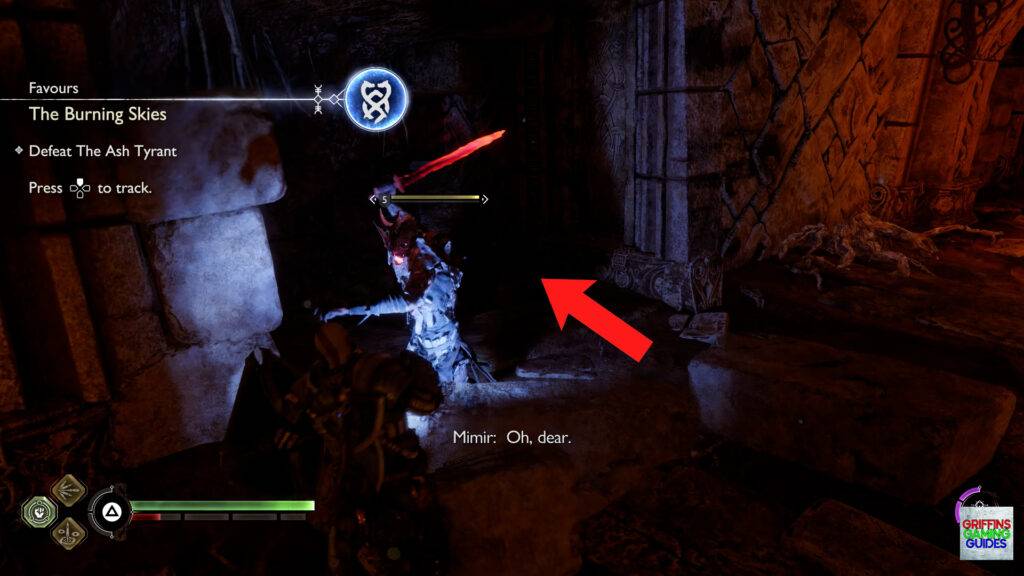 God Of War Ragnarök Spirit Mementos Artefact 4 ClearDraugr then Enter Alcove