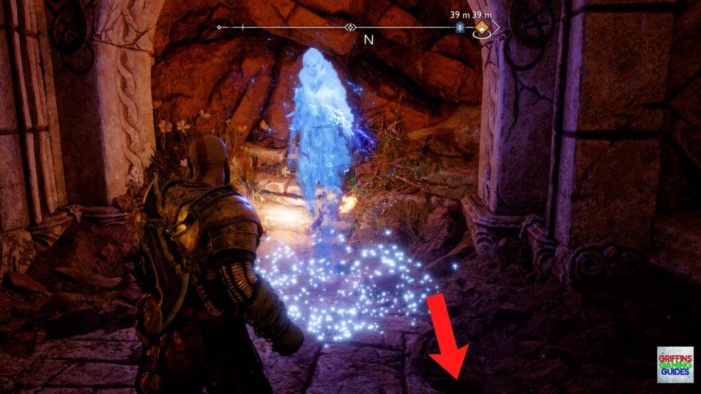 God Of War Ragnarök Spirit Mementos Artefact 4 Go Back the Way you Came from Skarde