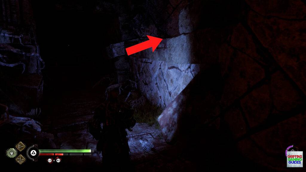 God Of War Ragnarök Spirit Mementos Artefact 4 Mantle Up to the Right