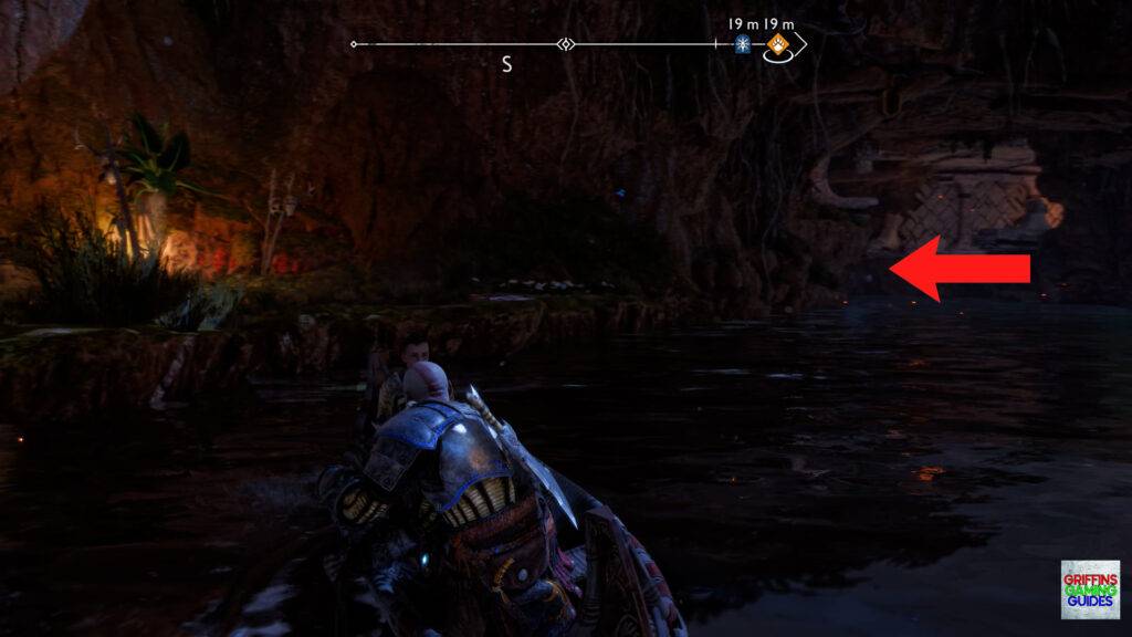 God Of War Ragnarök Spirit Mementos Artefact 4 Row Right Following the River