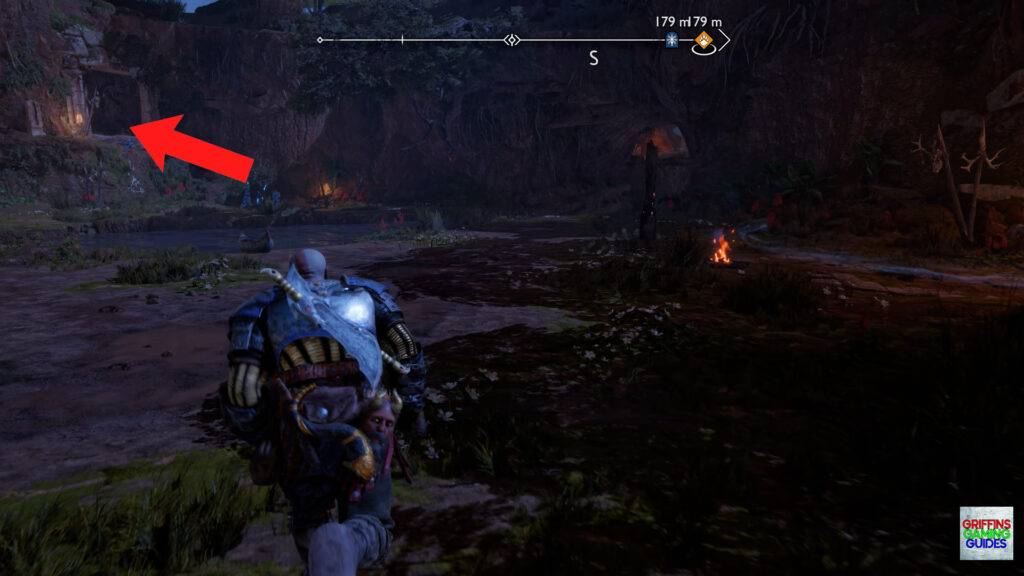 God Of War Ragnarök Spirit Mementos Artefact 4 Swing Across and Mantle Up