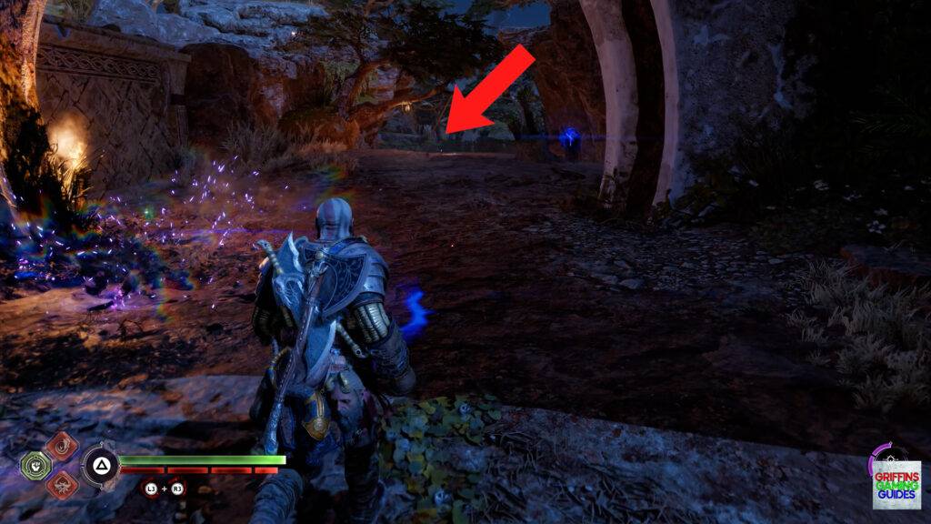 God Of War Ragnarök Spirit Mementos Artefact 4 Take Zipline Down