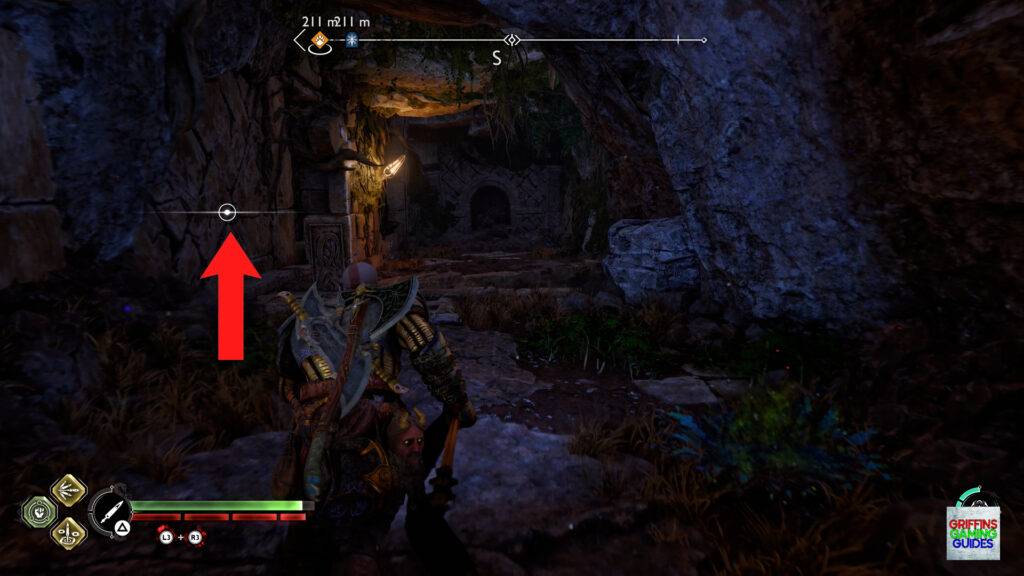 God Of War Ragnarok The Librarian Kvasir's Poem 12 Climb Up and Across Wall