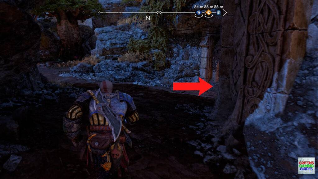 God Of War Ragnarok Crater Hunt For Vanaheim Take a Right