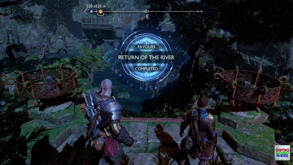 God Of War Ragnarok Crater Hunt Path Of Destruction Complete Return of the River
