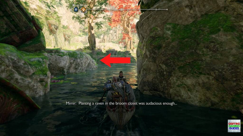 God Of War Ragnarok Crater Hunt Path Of Destruction Head Through Passage