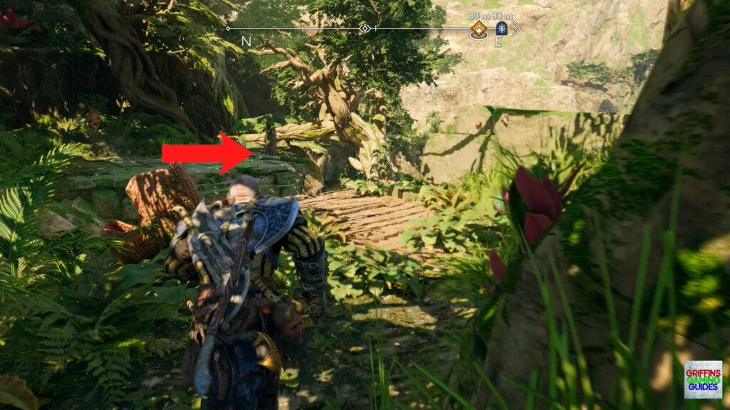 God Of War Ragnarok Crater Hunt Path Of Destruction Kick Gold Chain Down