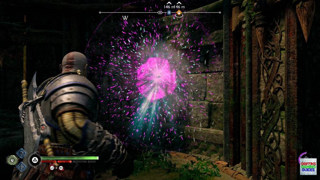 God Of War Ragnarok Crater Hunt Path Of Destruction Recall Axe and Freeze Gear