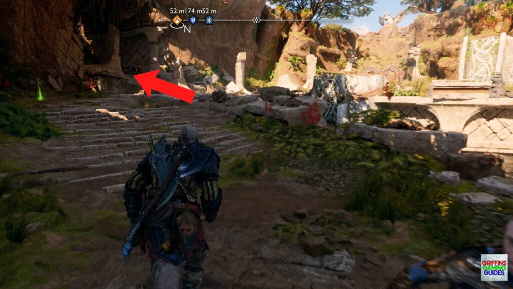 God Of War Ragnarok Crater Hunt The Burning Skies Go Back Round