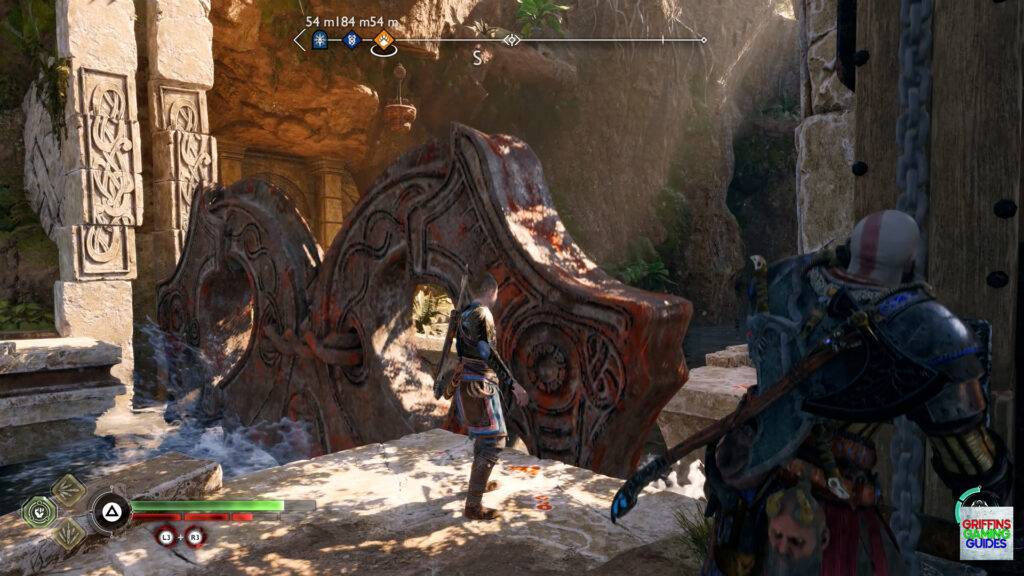 God Of War Ragnarok Crater Hunt The Burning Skies Open Gate