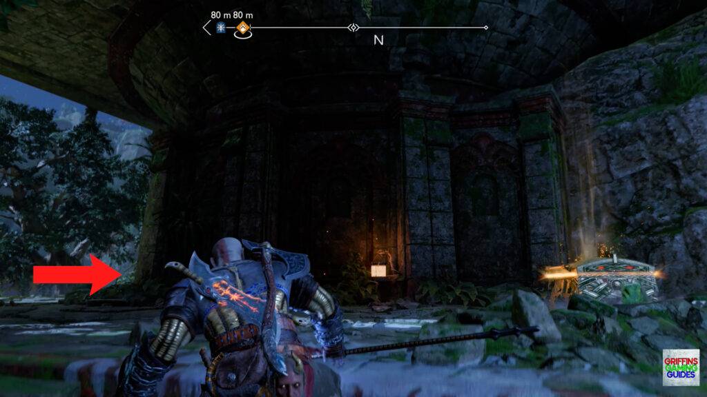 God Of War Ragnarok Crater Hunt Trail Of The Dead Go Round to the Right