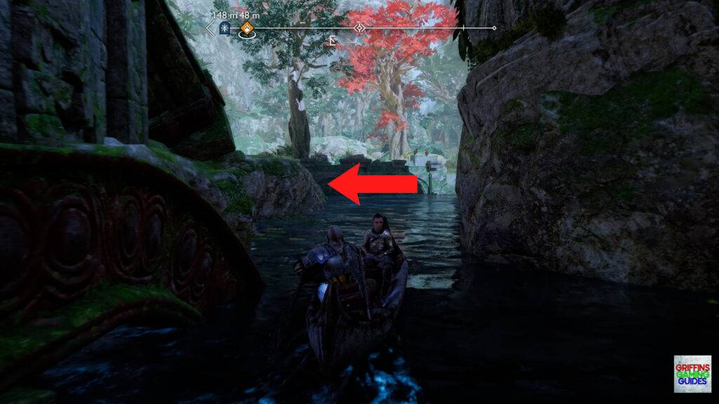 God Of War Ragnarok Crater Hunt Trail Of The Dead Head Left