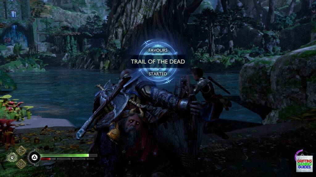 God Of War Ragnarok Crater Hunt Trail Of The Dead Started