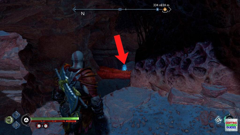 God Of War Ragnarok Freyrs Gift Favour Drop Light Crystal Down