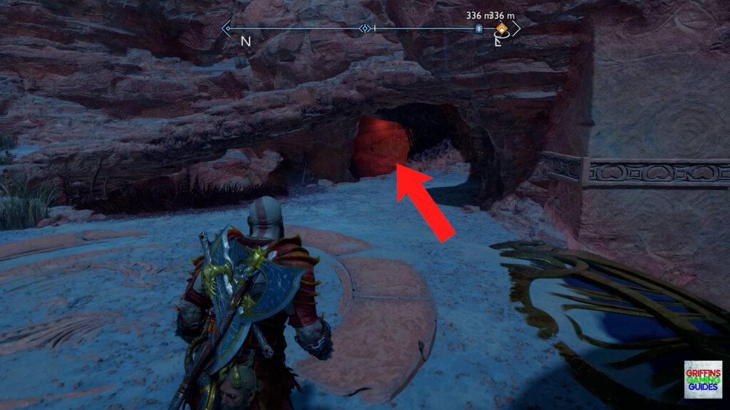 God Of War Ragnarok Freyrs Gift Favour Head to Wall