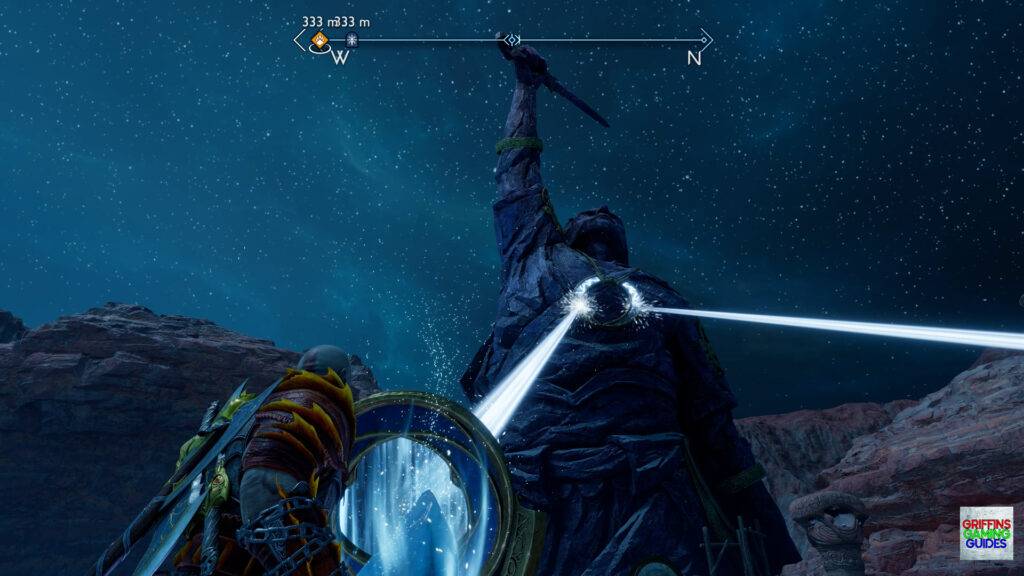 God Of War Ragnarok Freyrs Gift Favour Light Left Side of Amulet